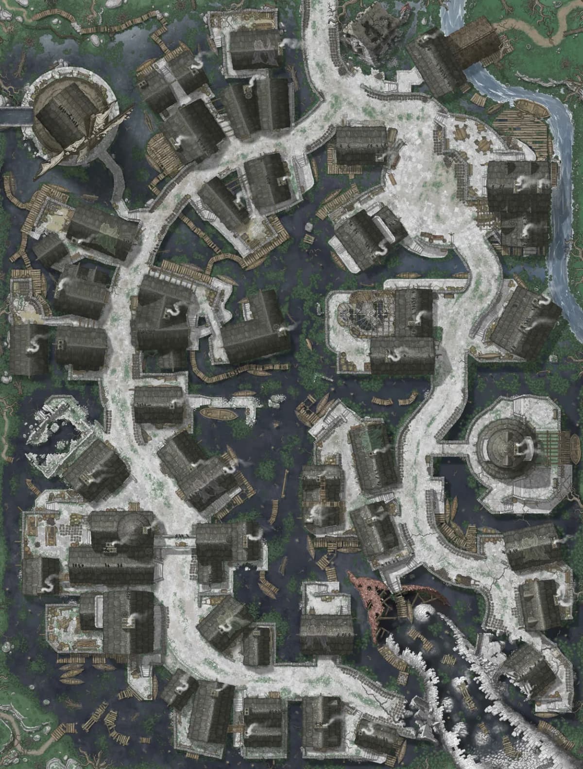 Thestwick map, Original variant
