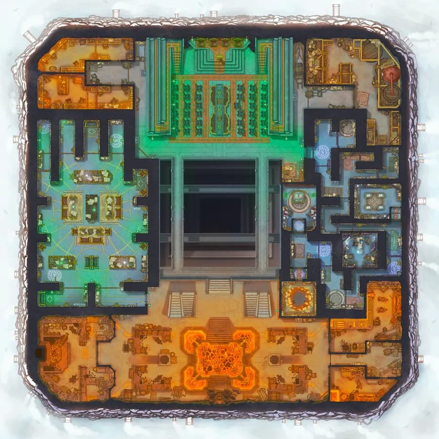 Secrets and Steel map, Original Day variant thumbnail
