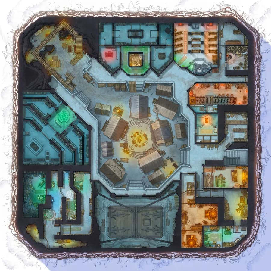 Darkness and Sacrifice map, Original Day variant thumbnail