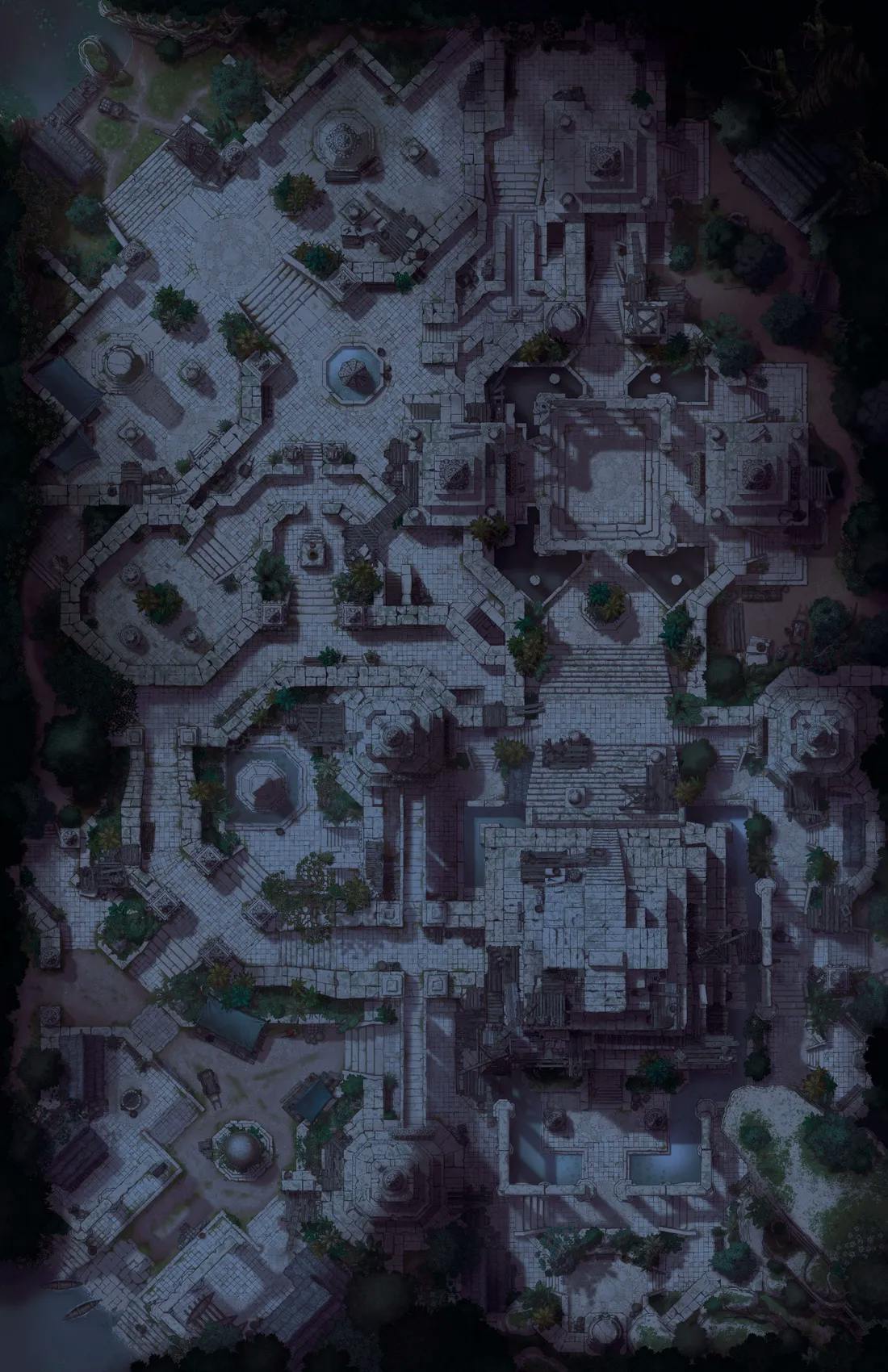 Zahuatil Ruins map, Rebuilt Night variant thumbnail