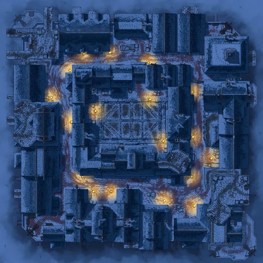 Vyndurvoht map, Original Night Torches variant thumbnail